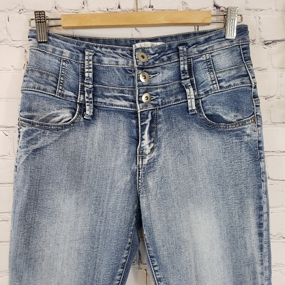 K.Jordan High Waist Stretch Skinny Jeans S… - Picture 4 of 10